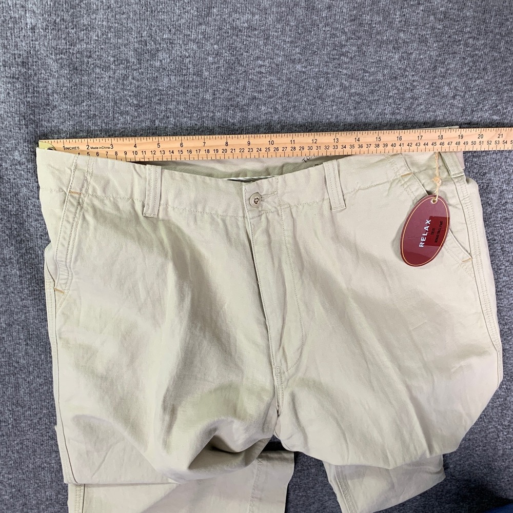 Tommy Bahama Pants Men 38x33 Beige Linen Relax Nomad Twill Trousers Casual NEW - Picture 5 of 12